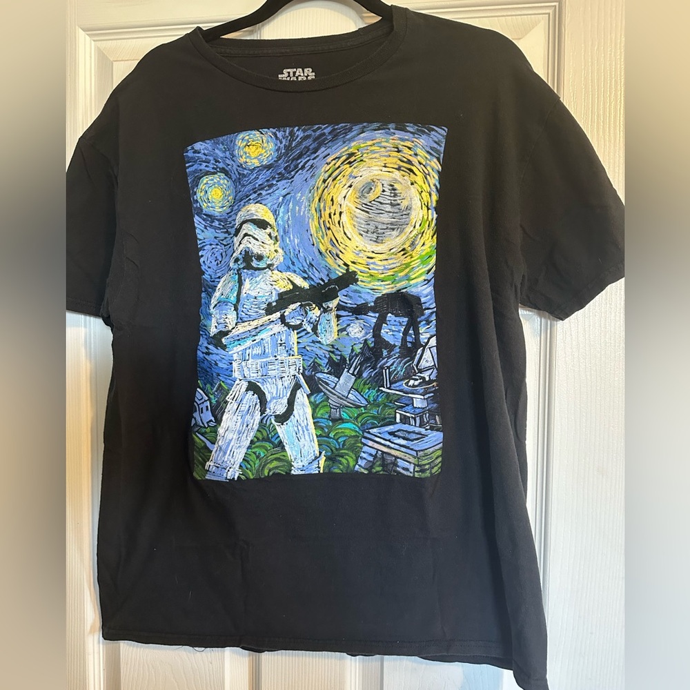 Van Gogh Star Wars Tee